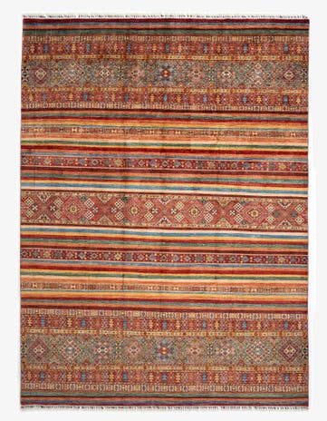 8' 10 x 11' 11 Torkaman Wool Rug