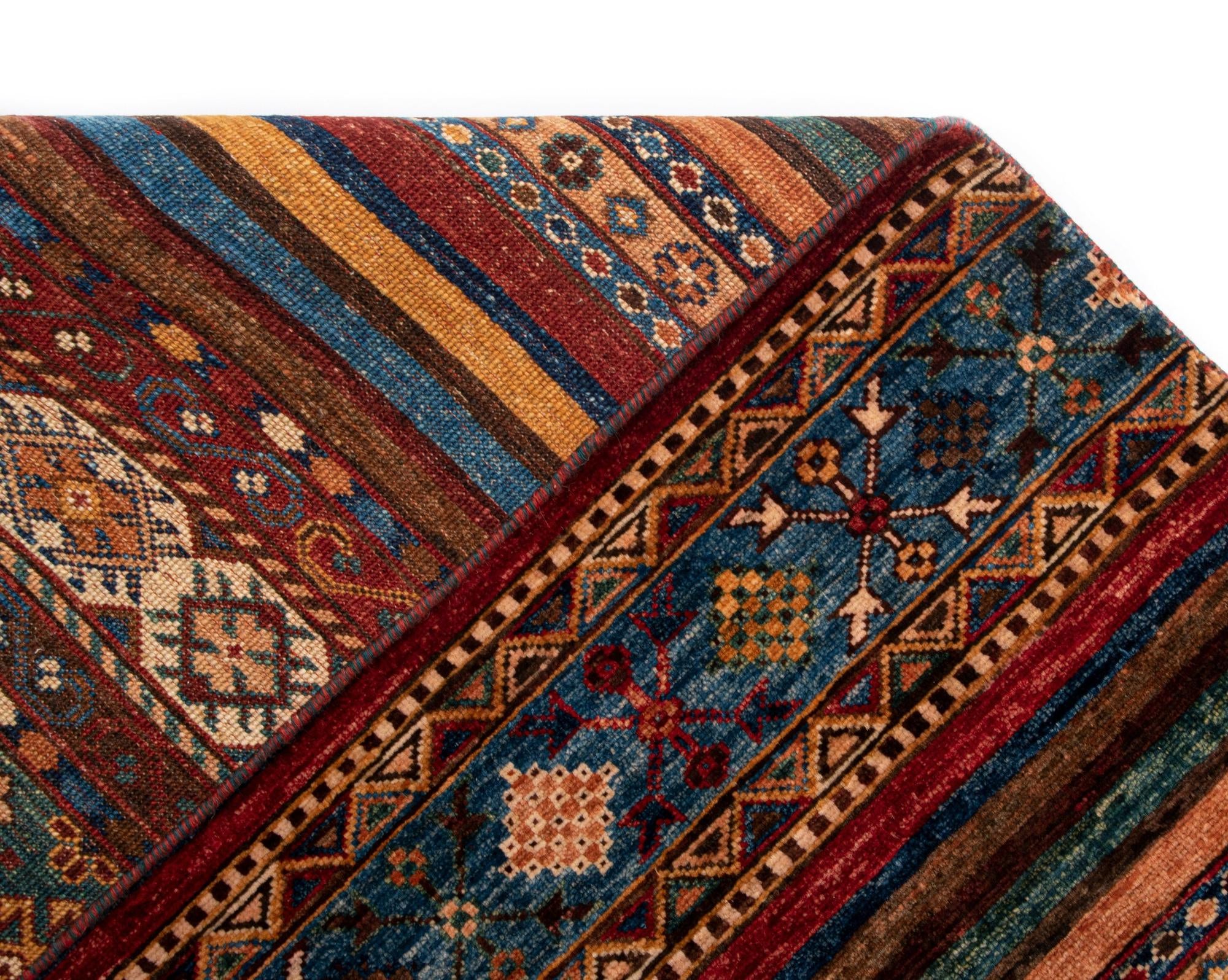 5' 8 x 8' 2 Torkman Wool Rug