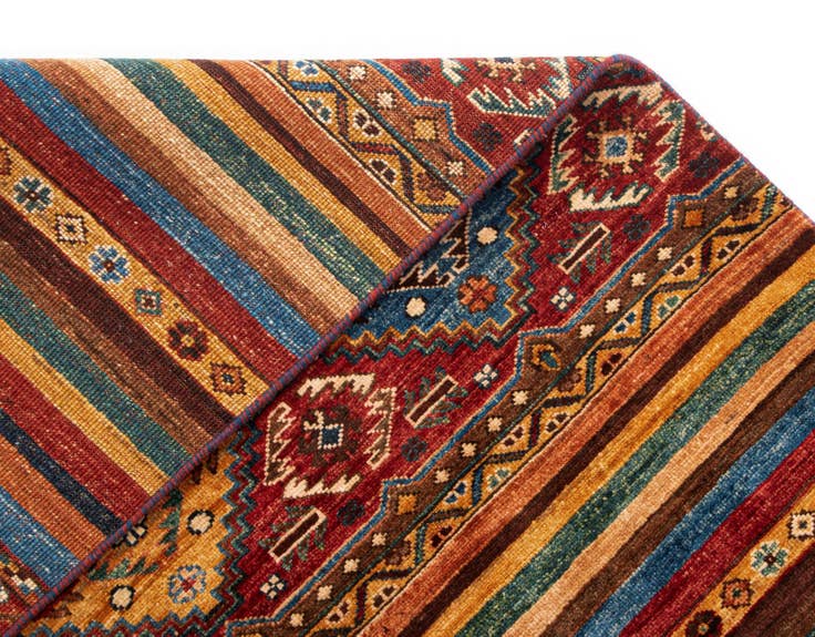 Detail image of 180cm x 240cm Torkman Wool Rug