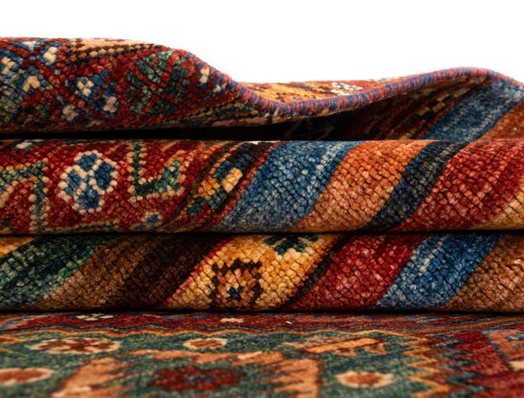 Detail image of 180cm x 240cm Torkman Wool Rug