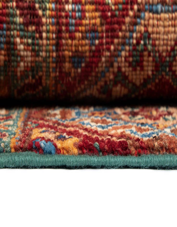 Detail image of 5' 8 x 8' Torkman Wool Rug