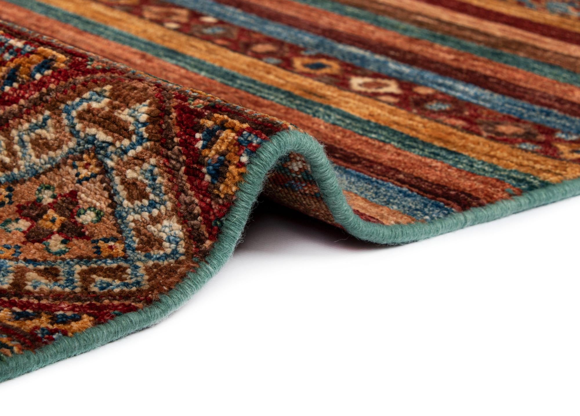 5' 7 x 7' 10 Torkman Wool Rug
