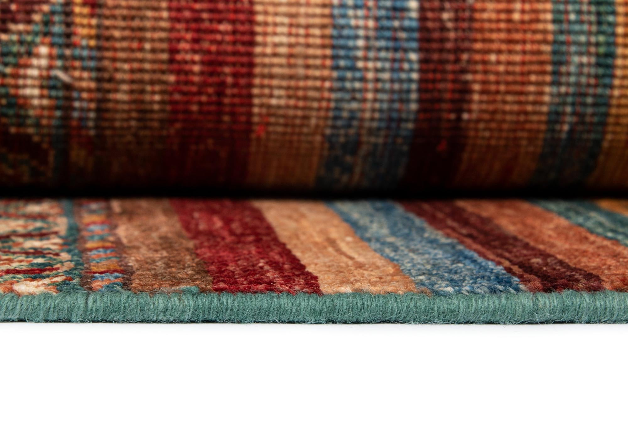 5' 7 x 7' 10 Torkman Wool Rug