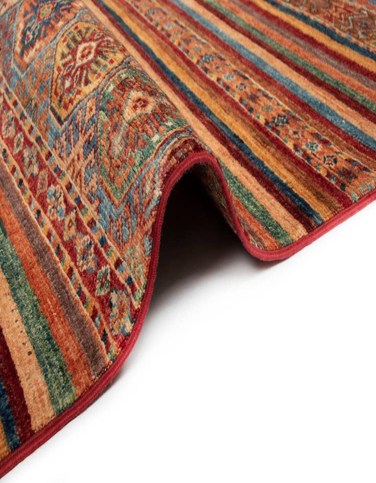 Detail image of 8' 10 x 11' 5 Torkman Wool Rug