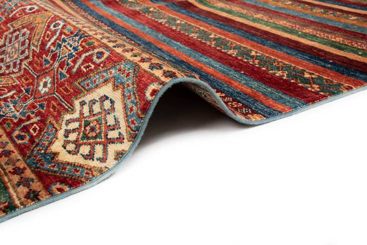 Detail image of 8' 8 x 12' Torkman Wool Rug