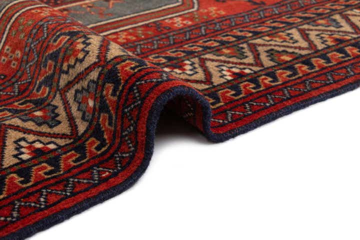 4' 3 x 5' 5 Torkman Wool Rug