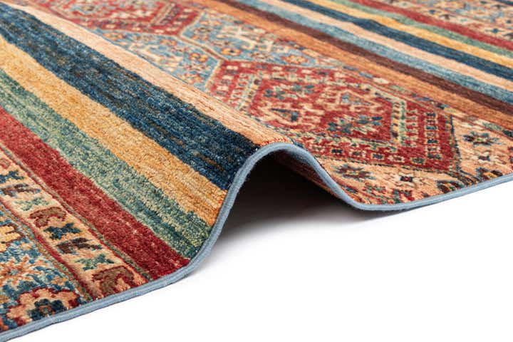 6' 8 x 9' 7 Torkman Wool Rug