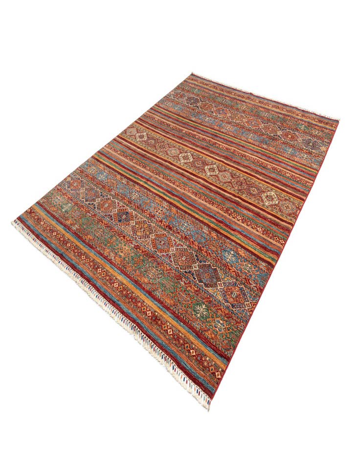 Detail image of 7' x 9' 5 Torkman Wool Rug