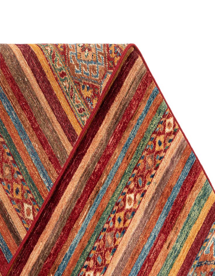 Detail image of 7' x 9' 5 Torkman Wool Rug