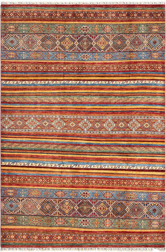 6' 9 x 9' 8 Torkman Wool Rug