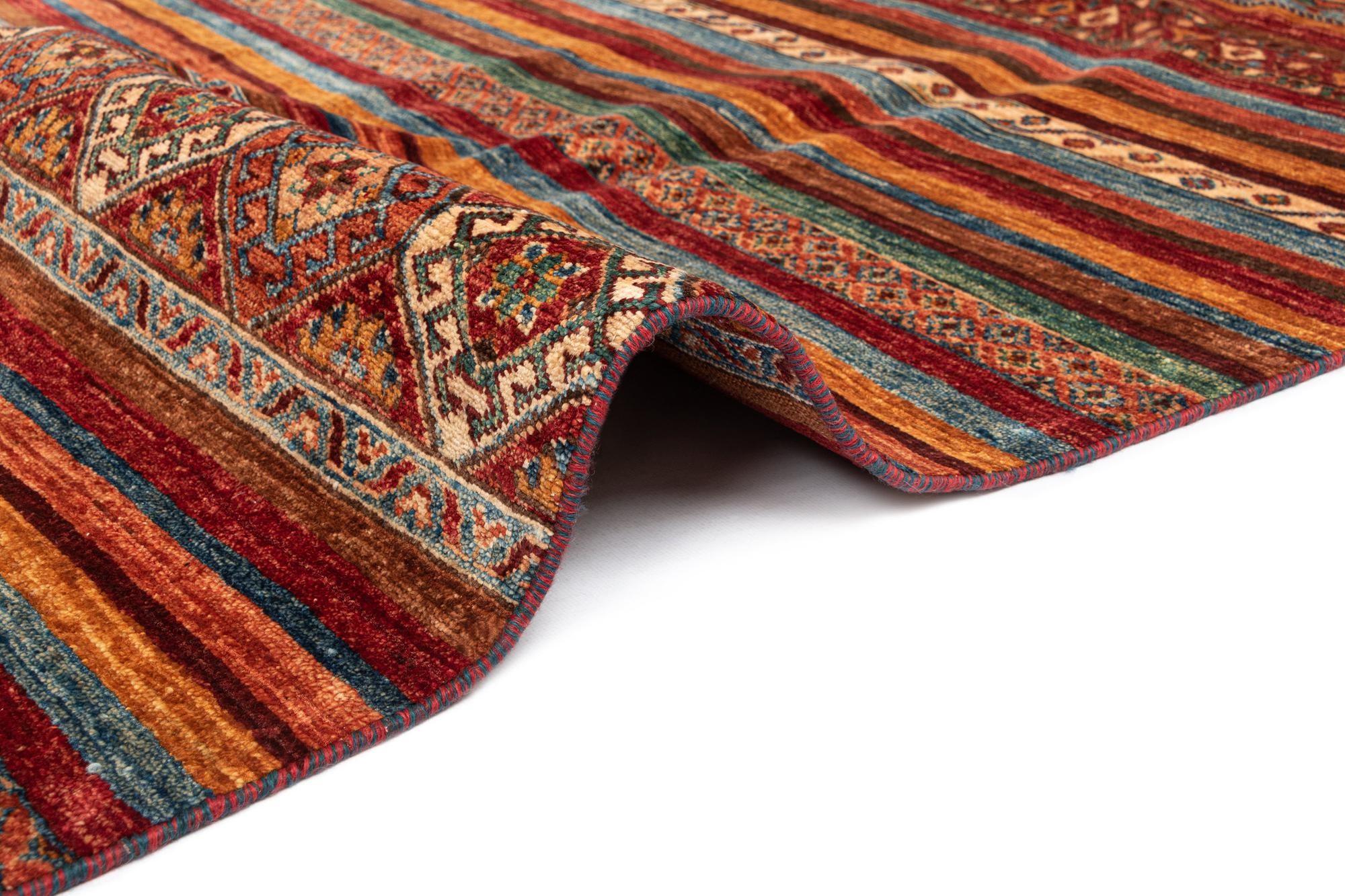 6' 7 x 10' Torkman Wool Rug