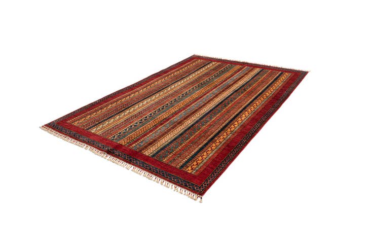 Detail image of 6' 7 x 9' 8 Torkman Wool Rug