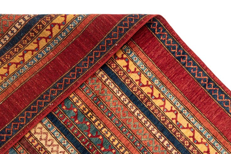 Detail image of 6' 7 x 9' 8 Torkman Wool Rug