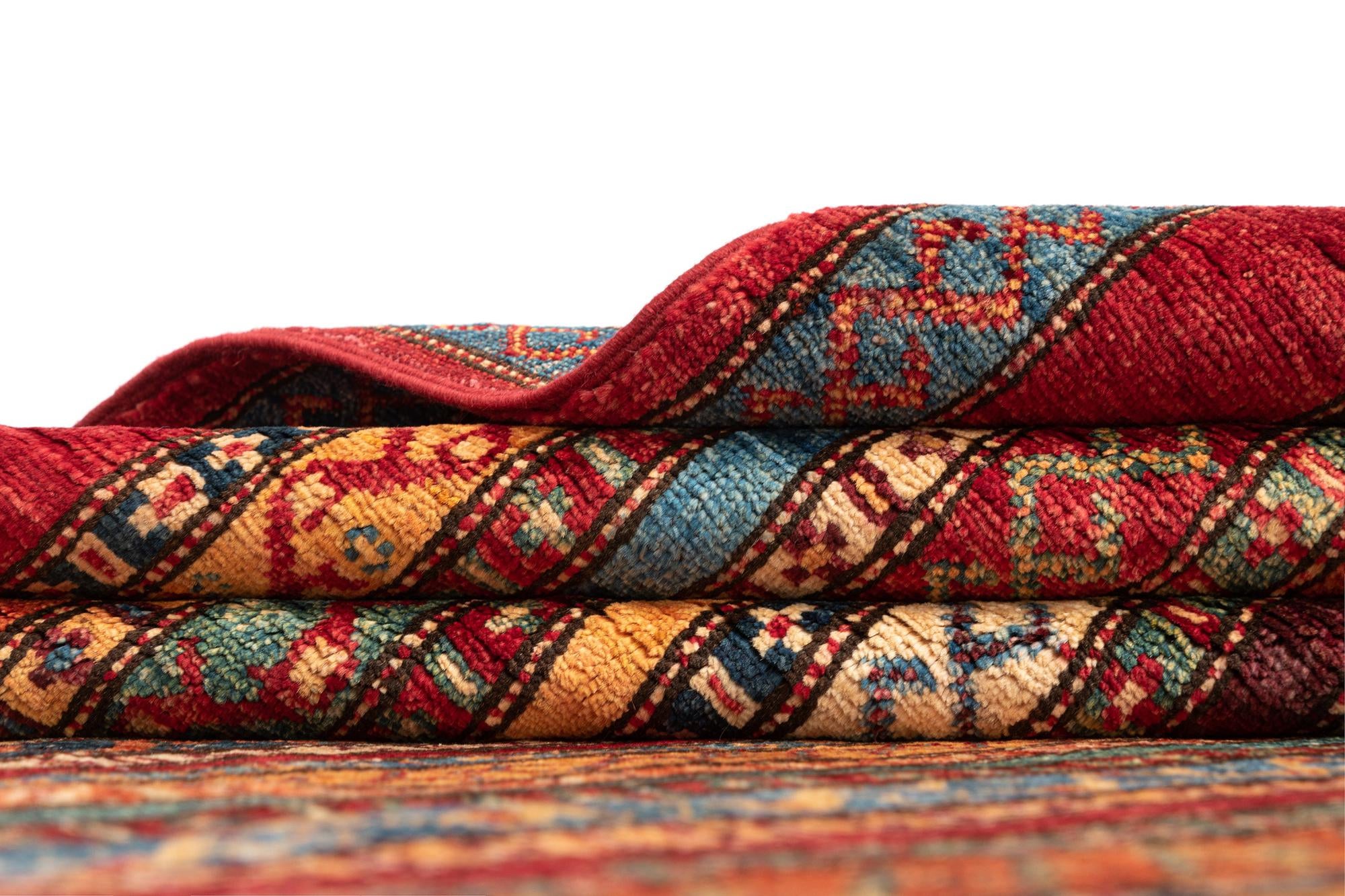 6' 4 x 9' 7 Torkman Wool Rug
