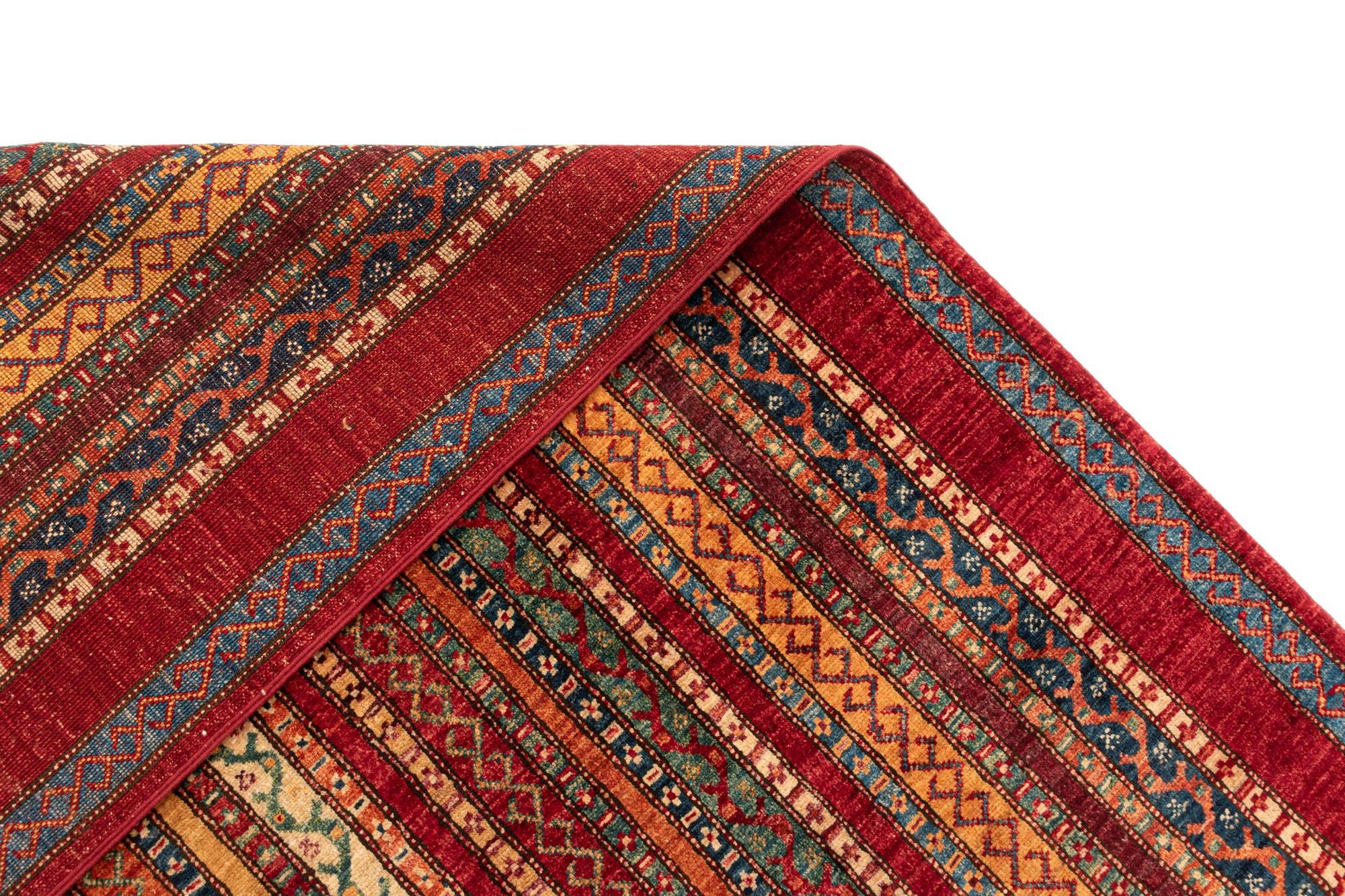 6' 4 x 9' 7 Torkman Wool Rug