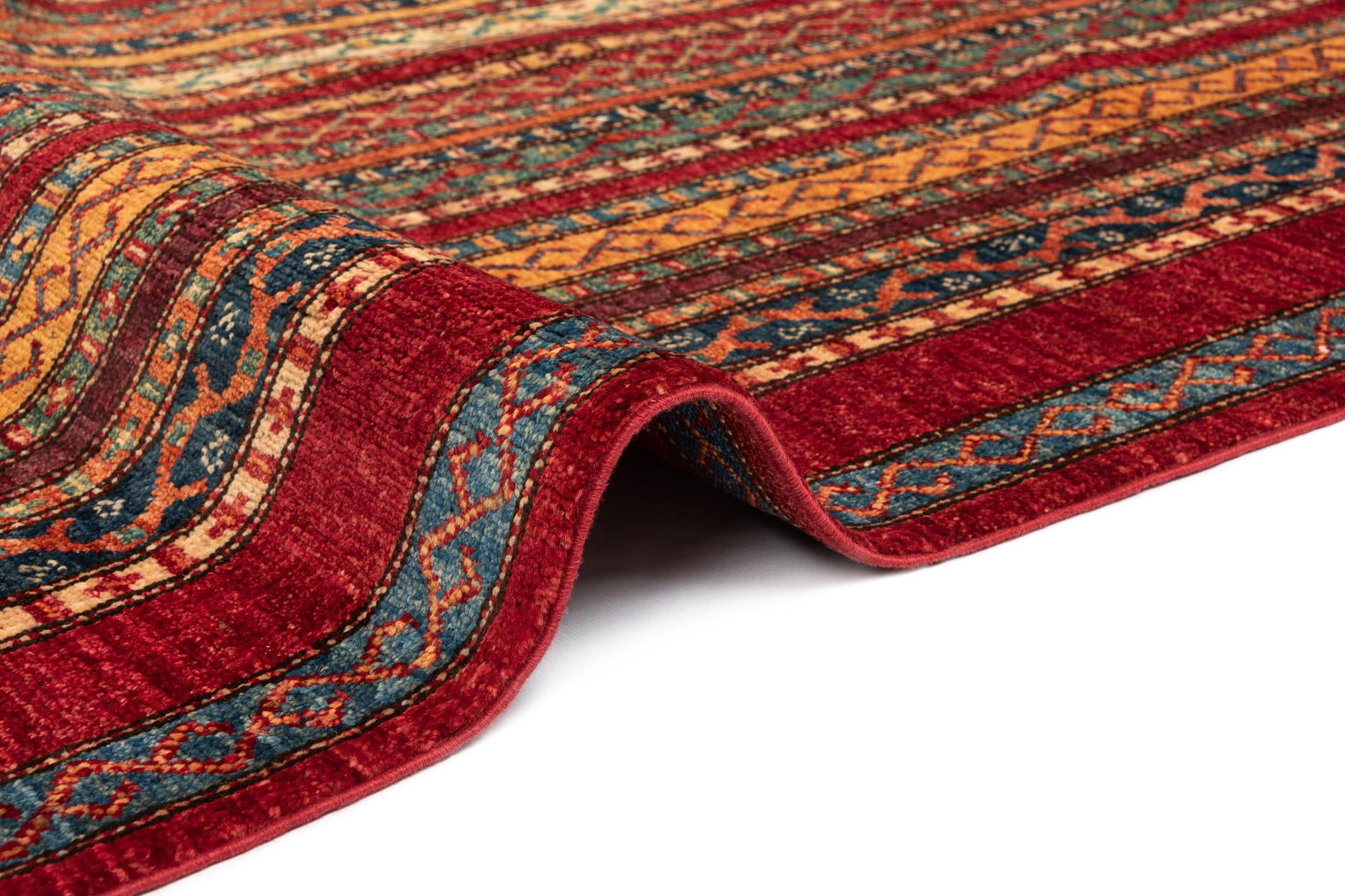 6' 4 x 9' 7 Torkman Wool Rug