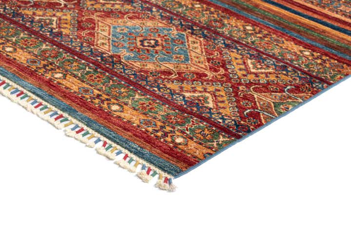 6' 10 x 9' 8 Torkman Wool Rug