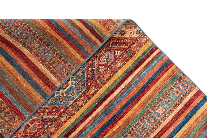 6' 10 x 9' 8 Torkman Wool Rug