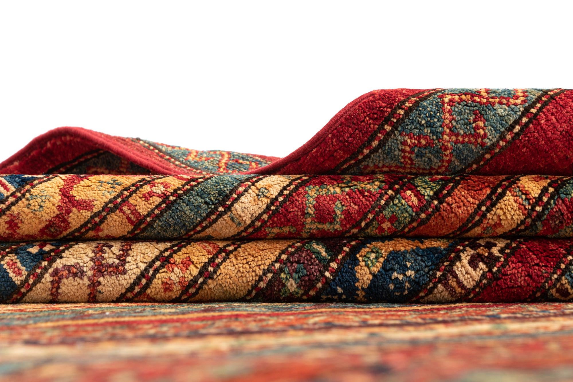 6' 8 x 9' 7 Torkman Wool Rug