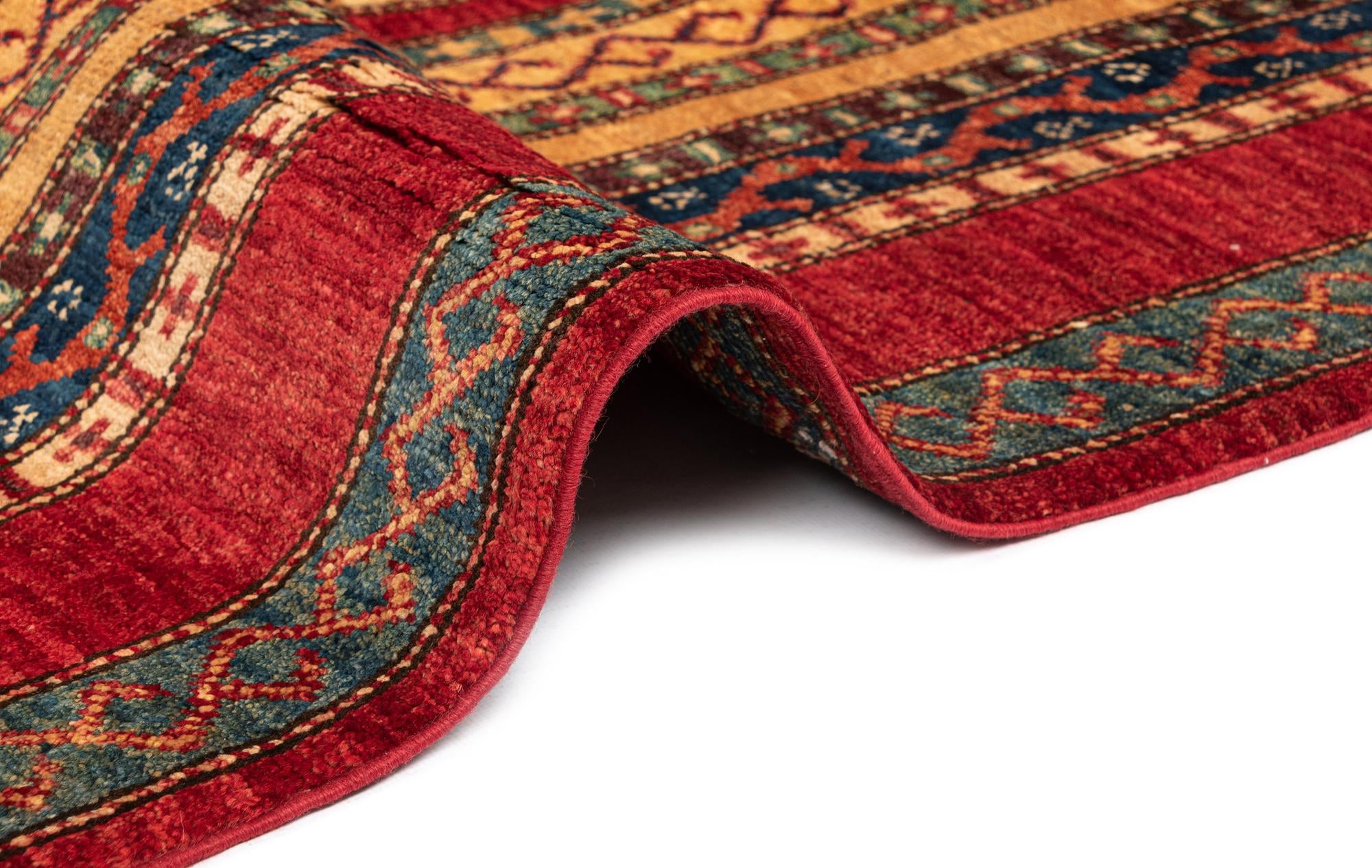 6' 8 x 9' 7 Torkman Wool Rug
