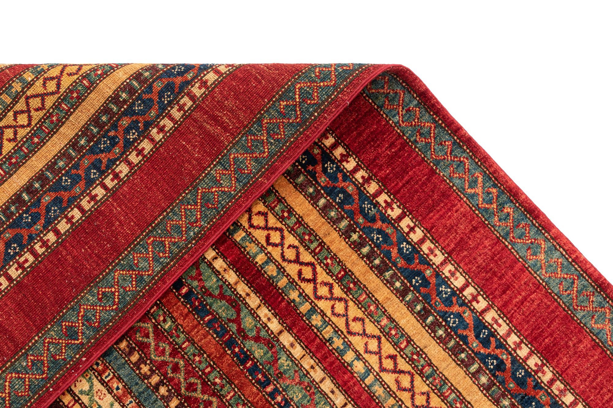 6' 8 x 9' 7 Torkman Wool Rug