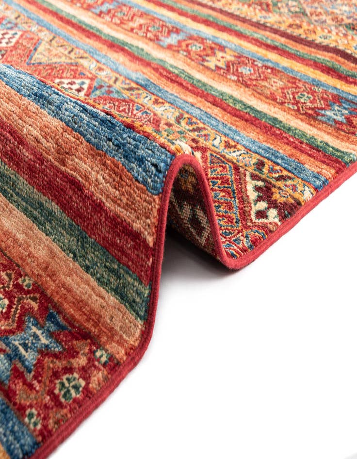 Detail image of 3' 9 x 5' 7 Torkman Wool Rug