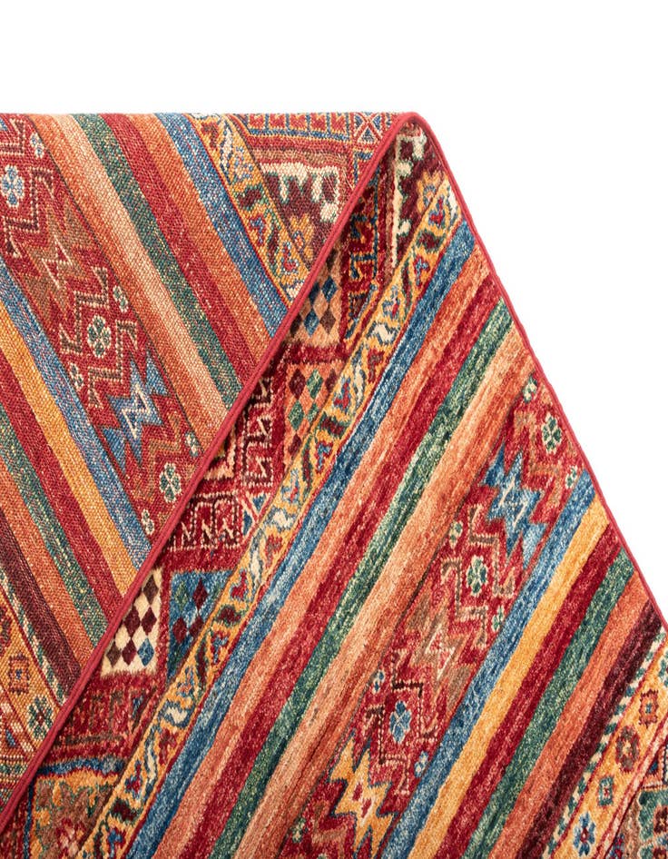 Detail image of 3' 9 x 5' 7 Torkman Wool Rug