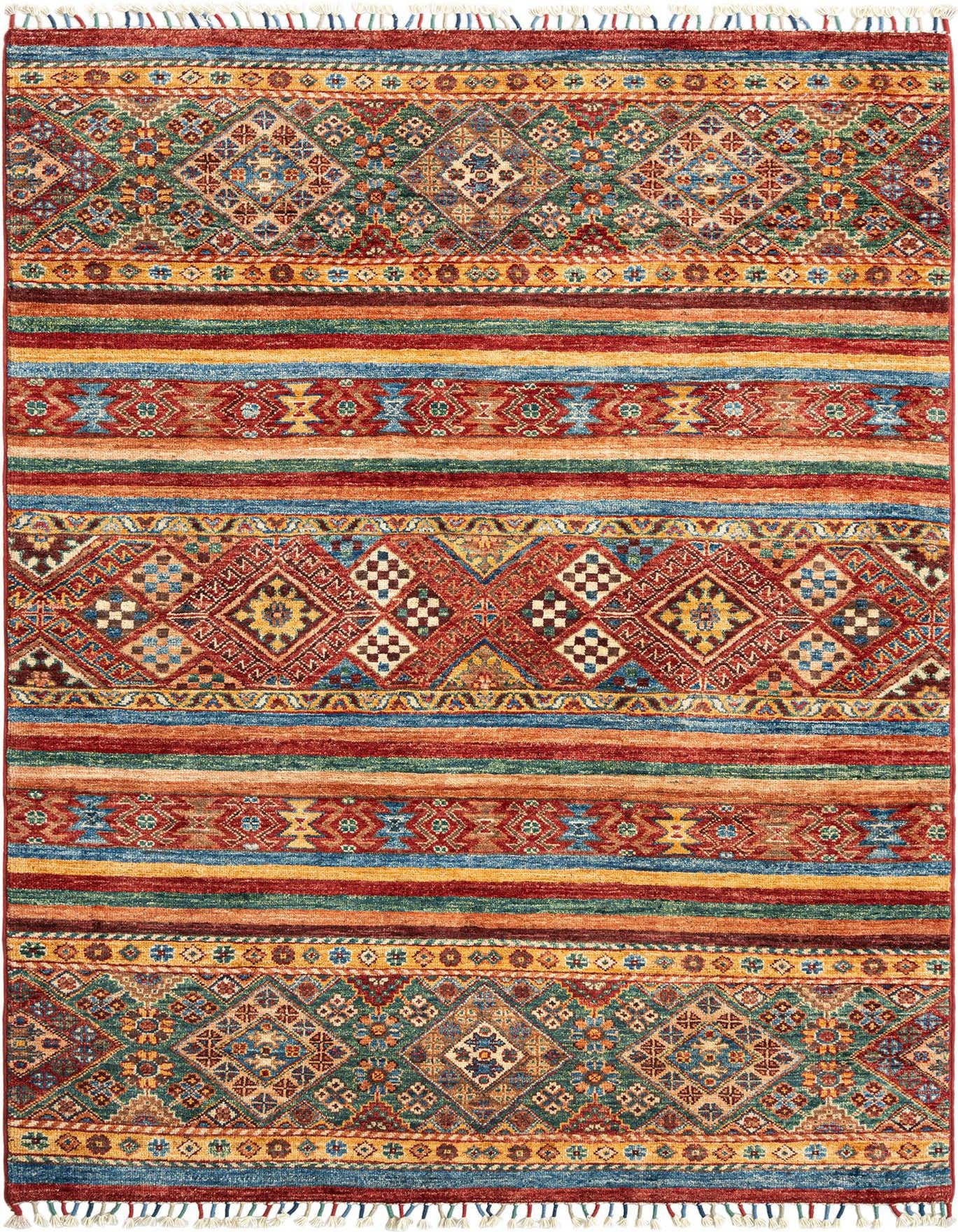 Primary image 3' 9 x 5' 7 Torkman Wool Rug