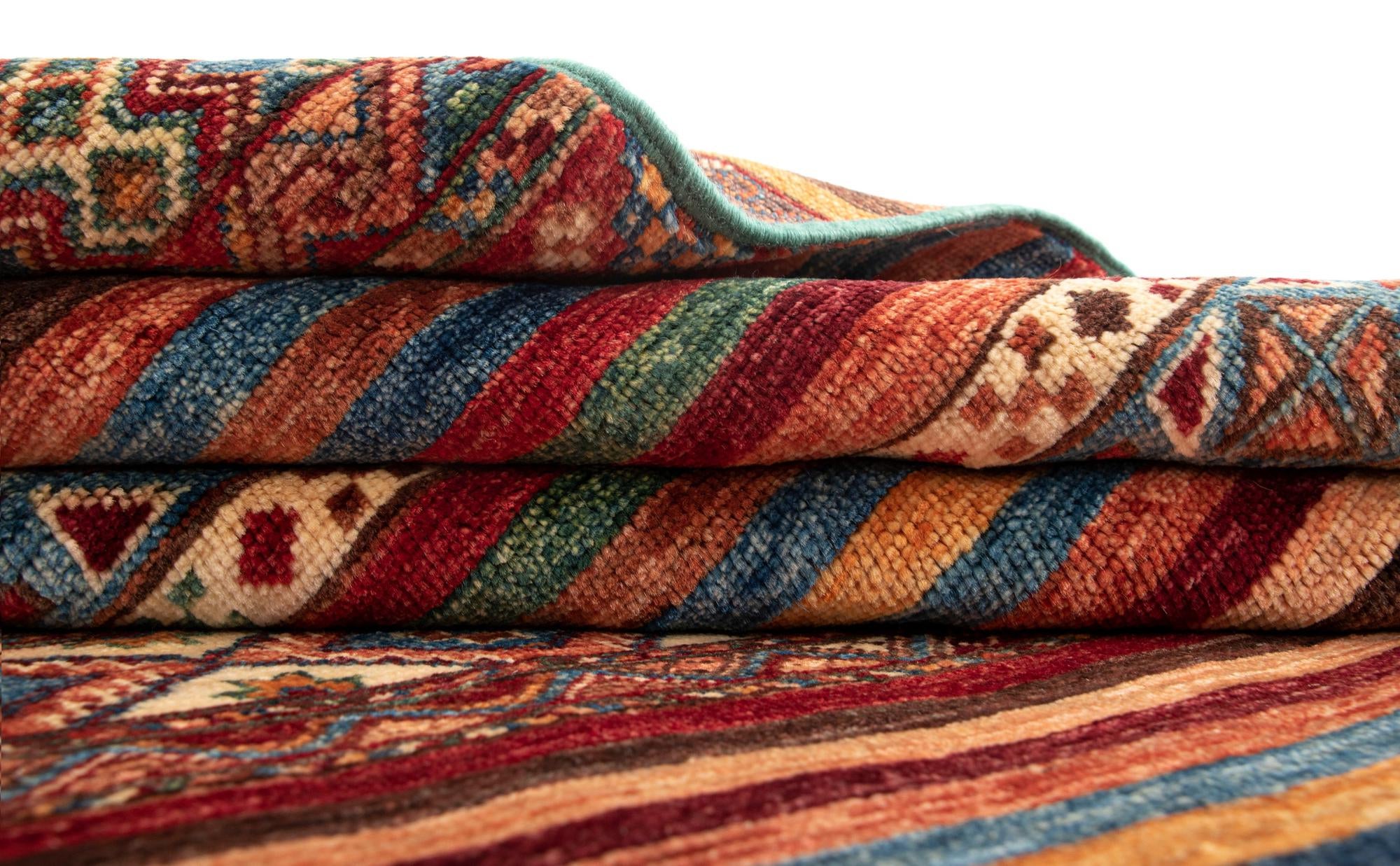5' 7 x 8' Torkman Wool Rug