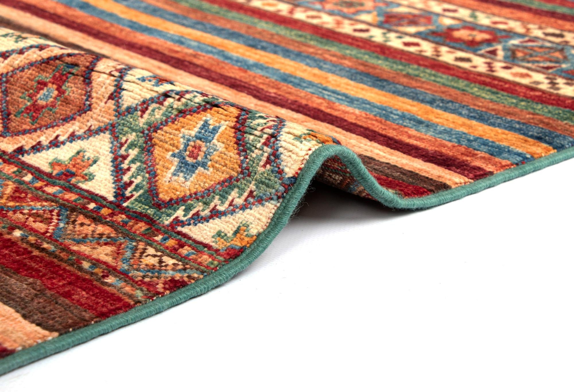 5' 7 x 8' Torkman Wool Rug