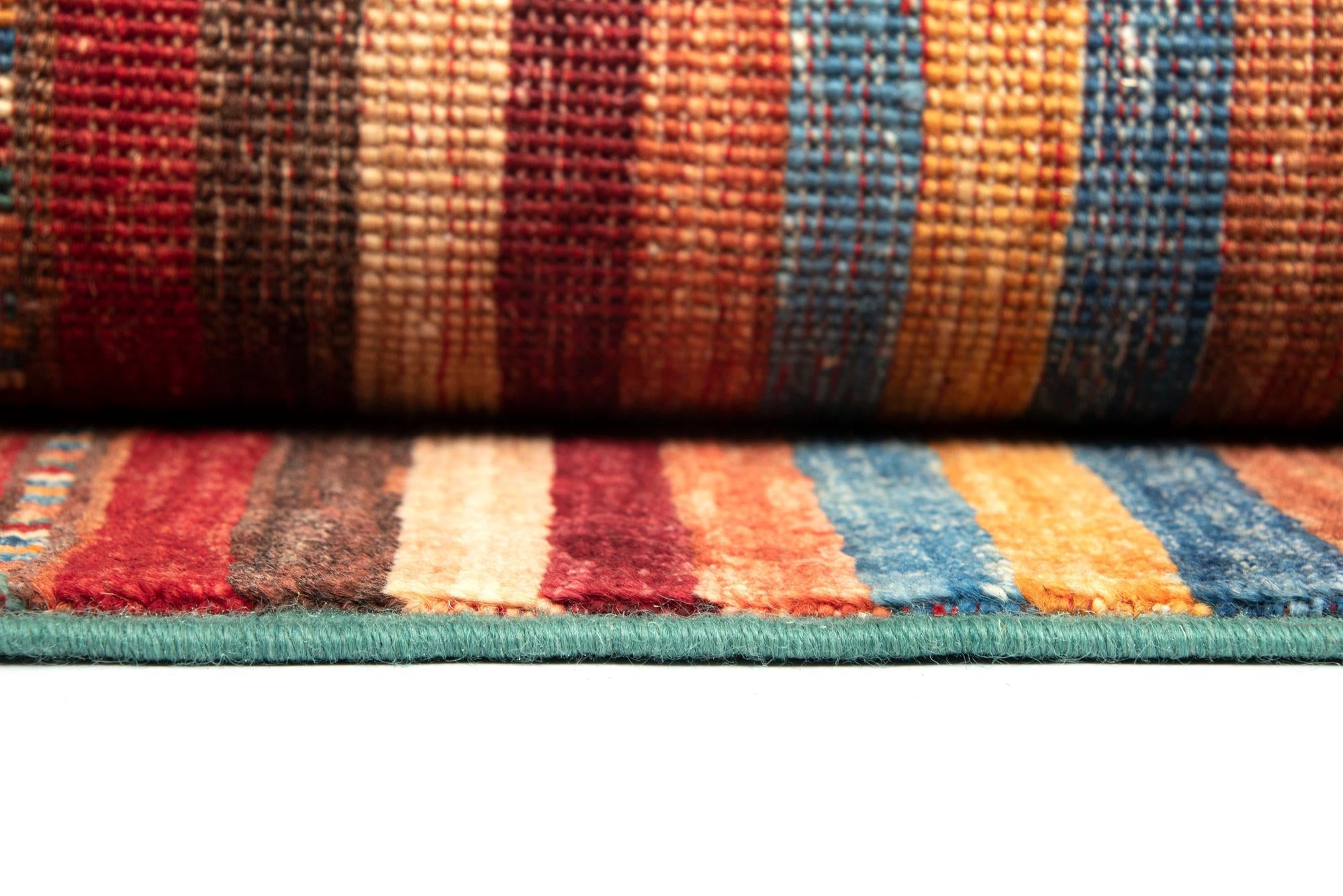 5' 7 x 8' Torkman Wool Rug