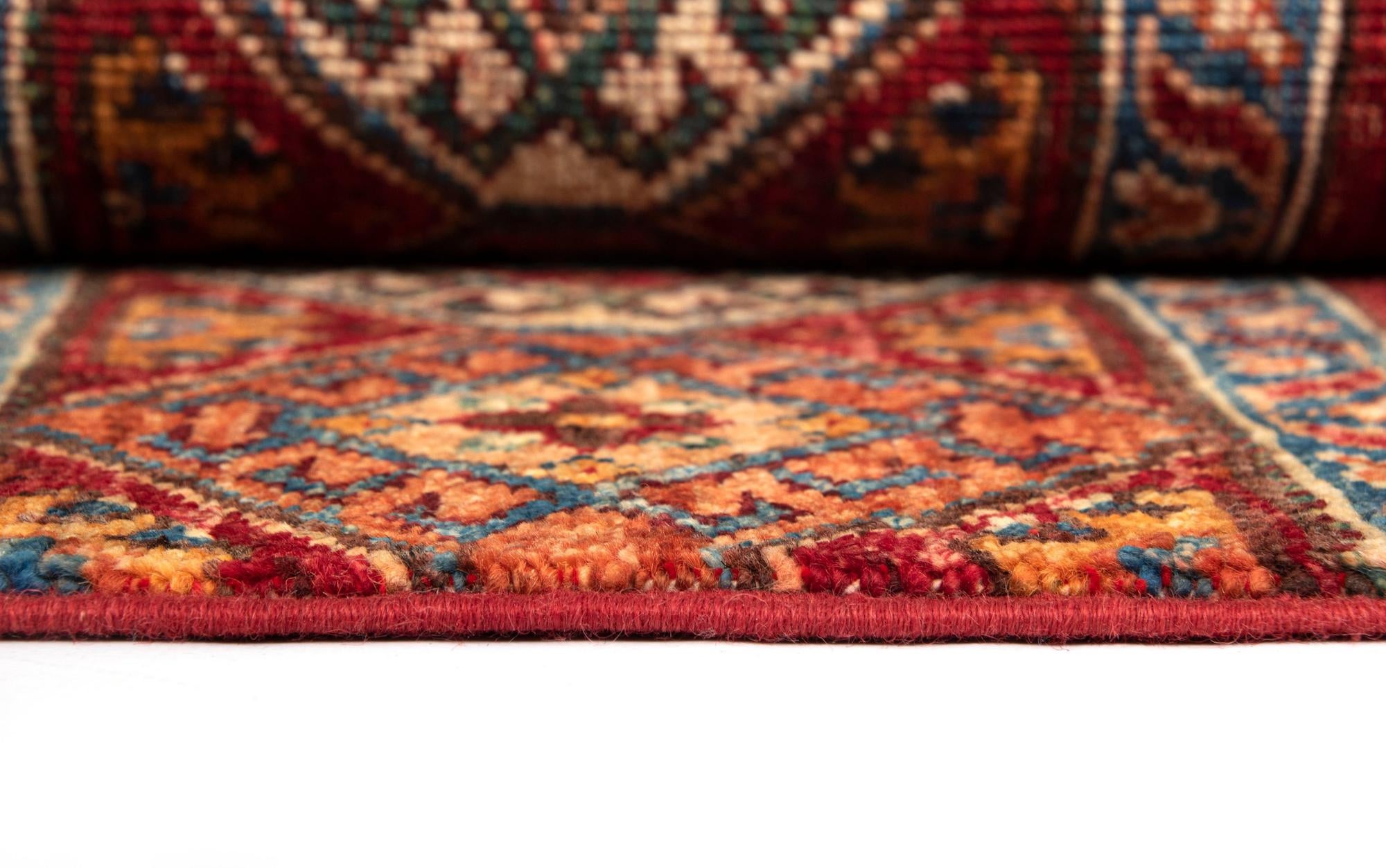 5' 8 x 8' Torkman Wool Rug