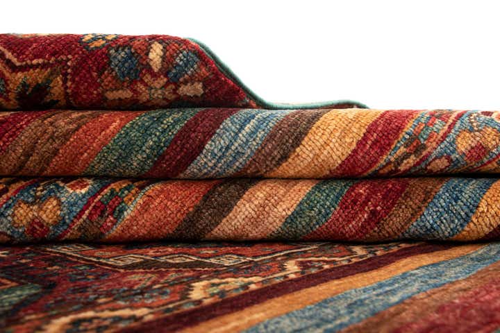 5' 9 x 7' 7 Torkman Wool Rug