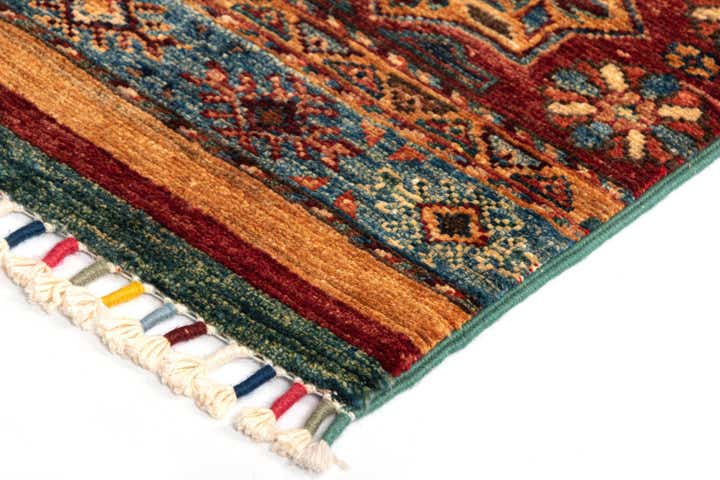 5' 9 x 7' 7 Torkman Wool Rug