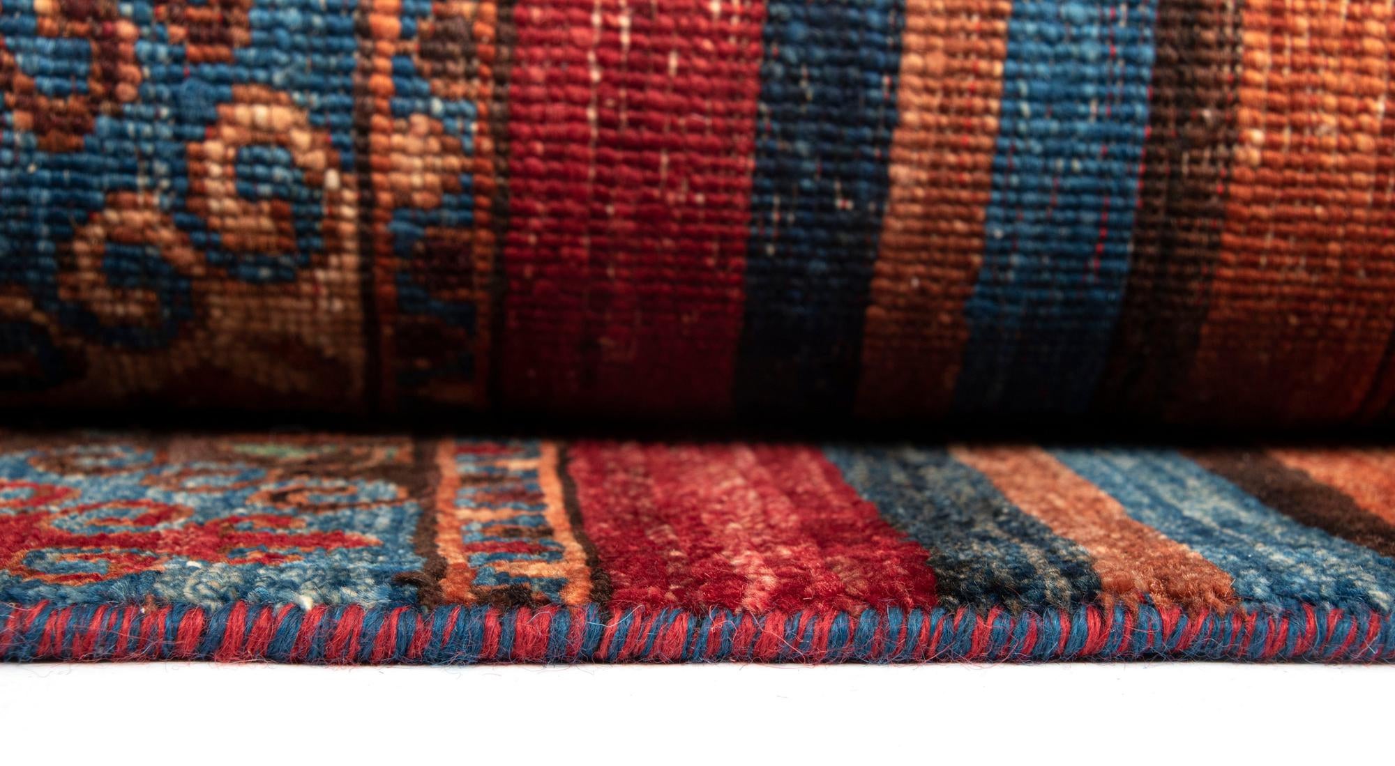 5' 8 x 8' Torkman Wool Rug