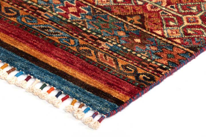5' 8 x 8' Torkman Wool Rug