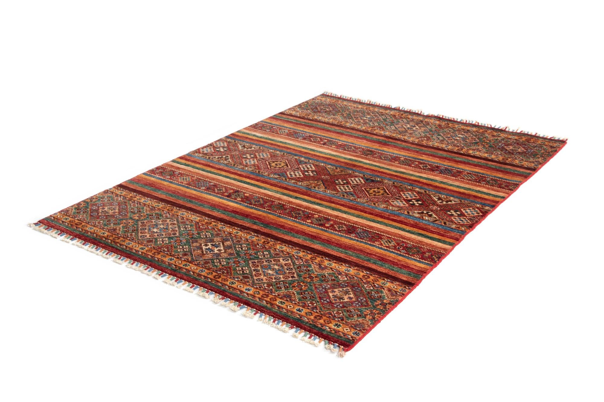 4' 11 x 6' 8 Torkman Wool Rug