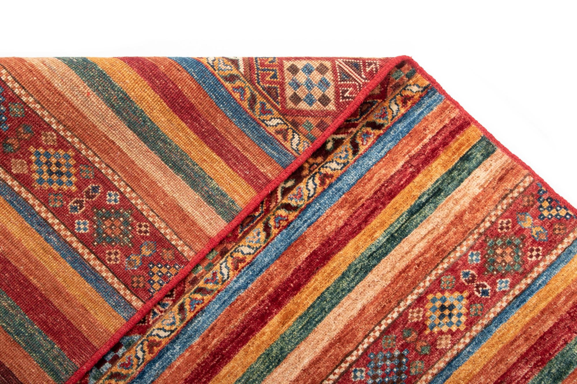 4' 11 x 6' 8 Torkman Wool Rug
