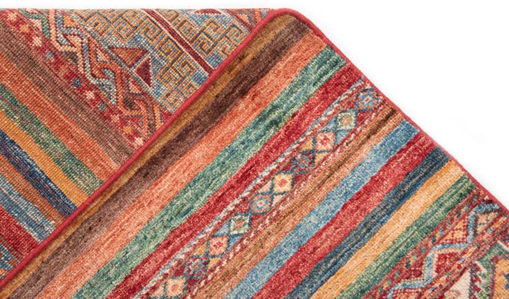 Detail image of 8' 3 x 9' 8 Torkman Wool Rug