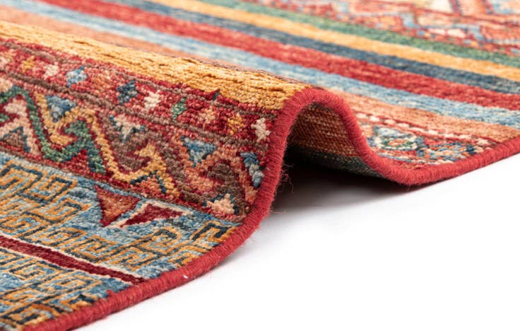 Detail image of 8' 3 x 9' 8 Torkman Wool Rug