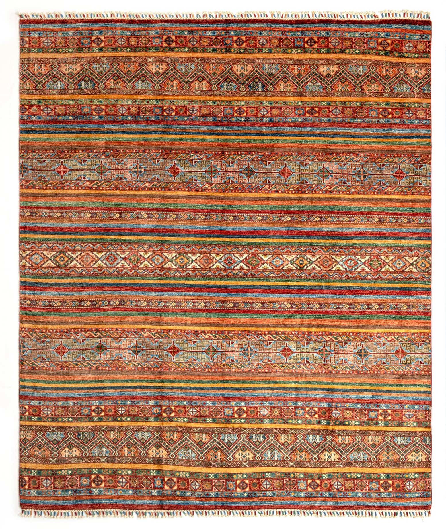 8' 3 x 9' 8 Torkman Wool Rug