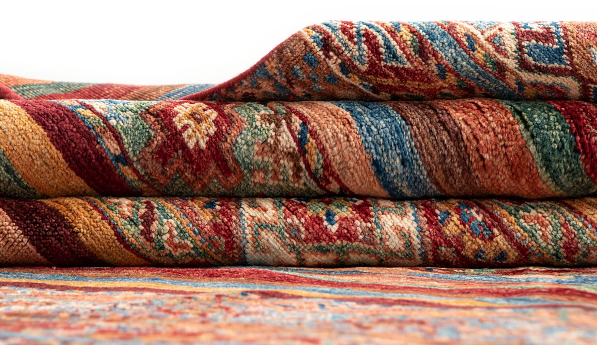 8' x 9' 11 Torkman Wool Rug