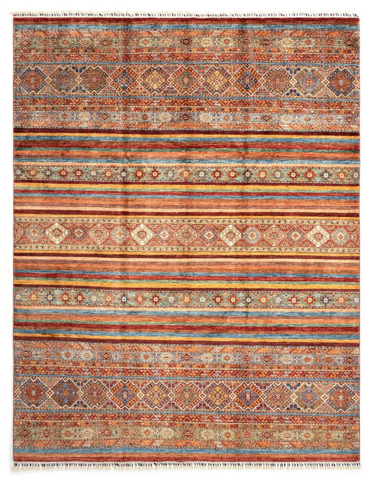 Detail image of 8' x 9' 11 Torkman Wool Rug