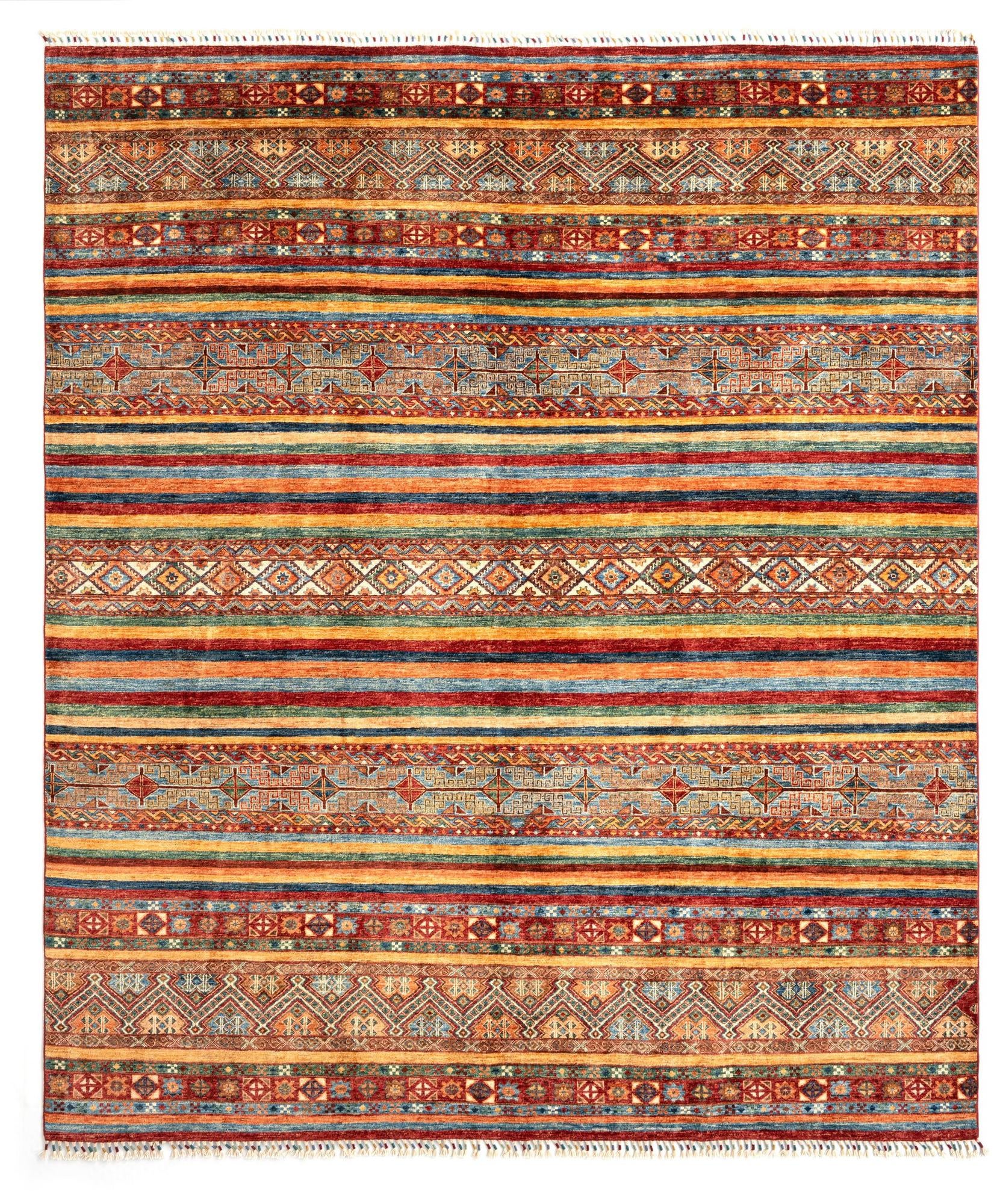 8' 2 x 9' 8 Torkman Wool Rug