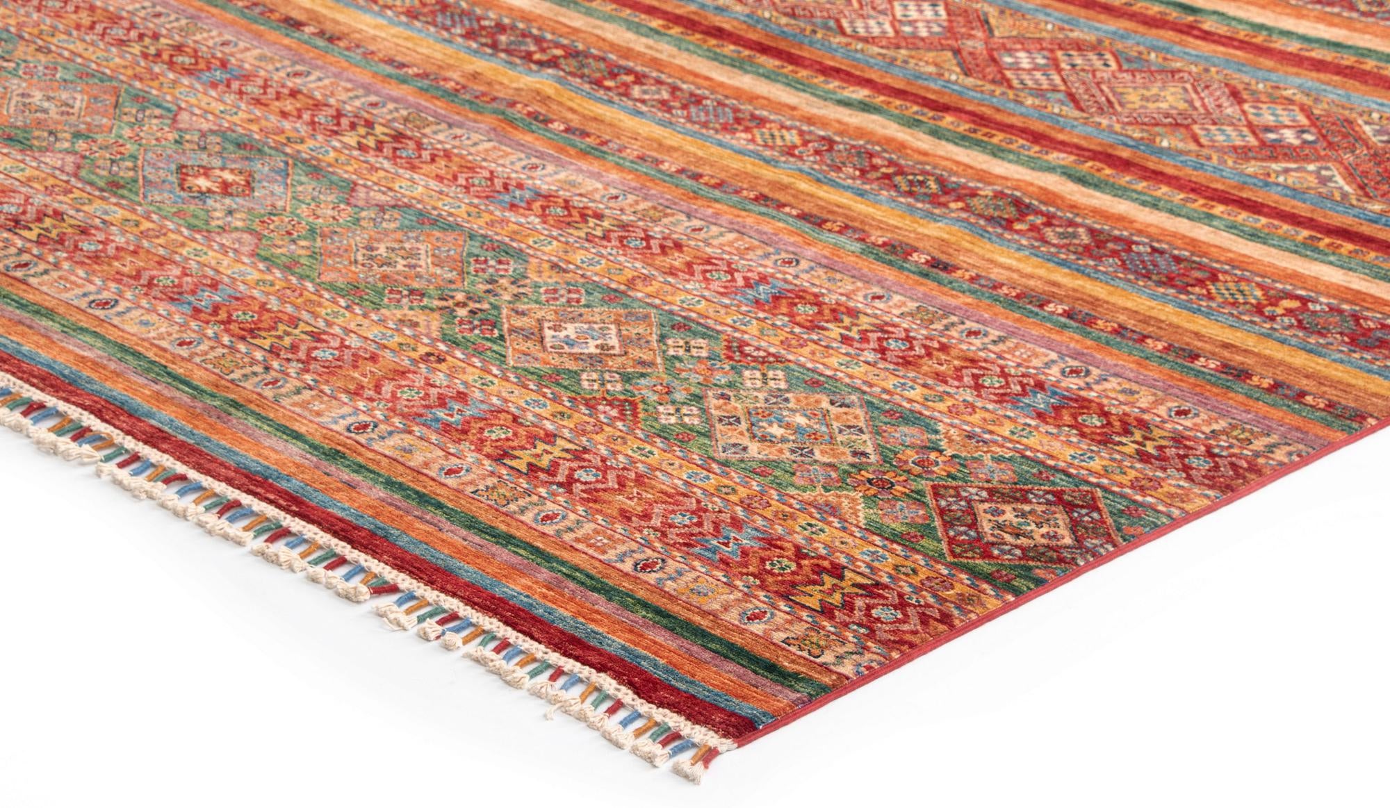 8' 2 x 9' 9 Torkman Wool Rug