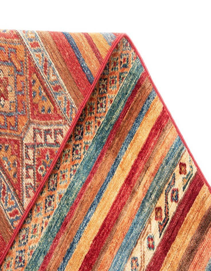Detail image of 8' x 9' 10 Torkman Wool Rug