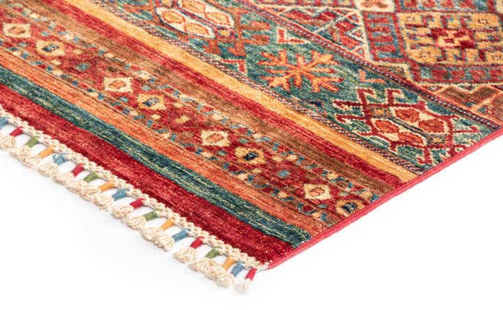 8' x 9' 10 Torkman Wool Rug
