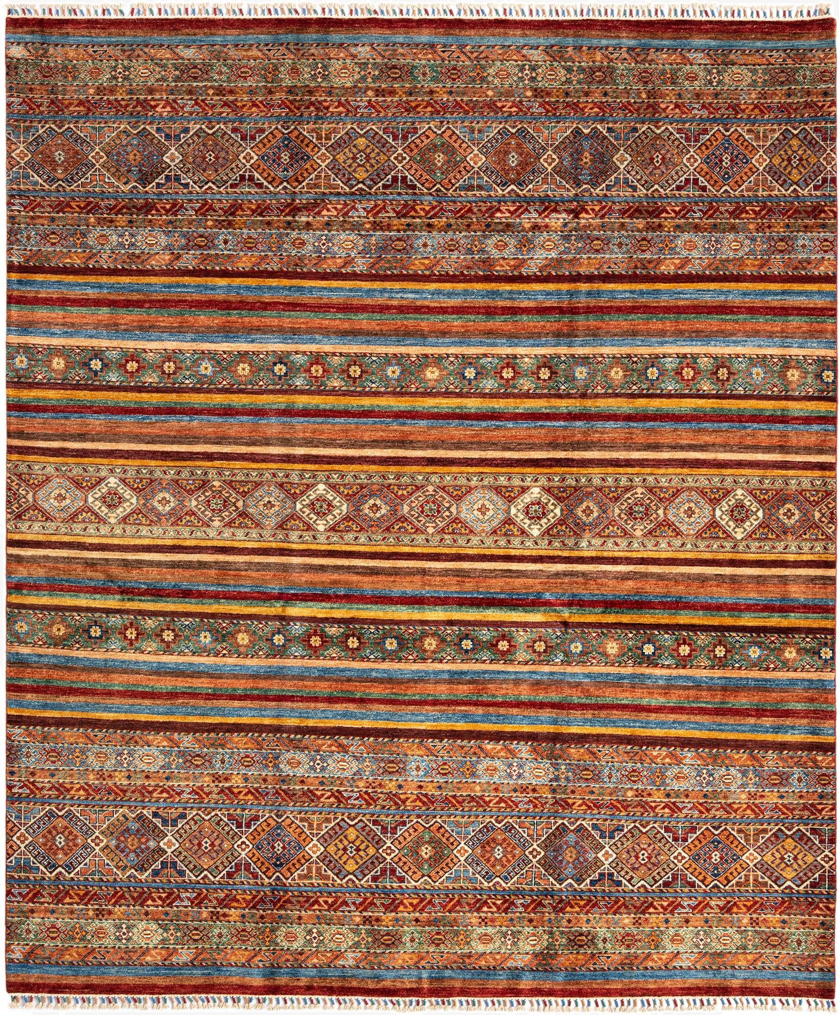 8' 1 x 9' 9 Torkman Wool Rug