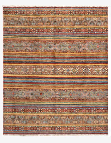 8' x 9' 9 Torkman Wool Rug