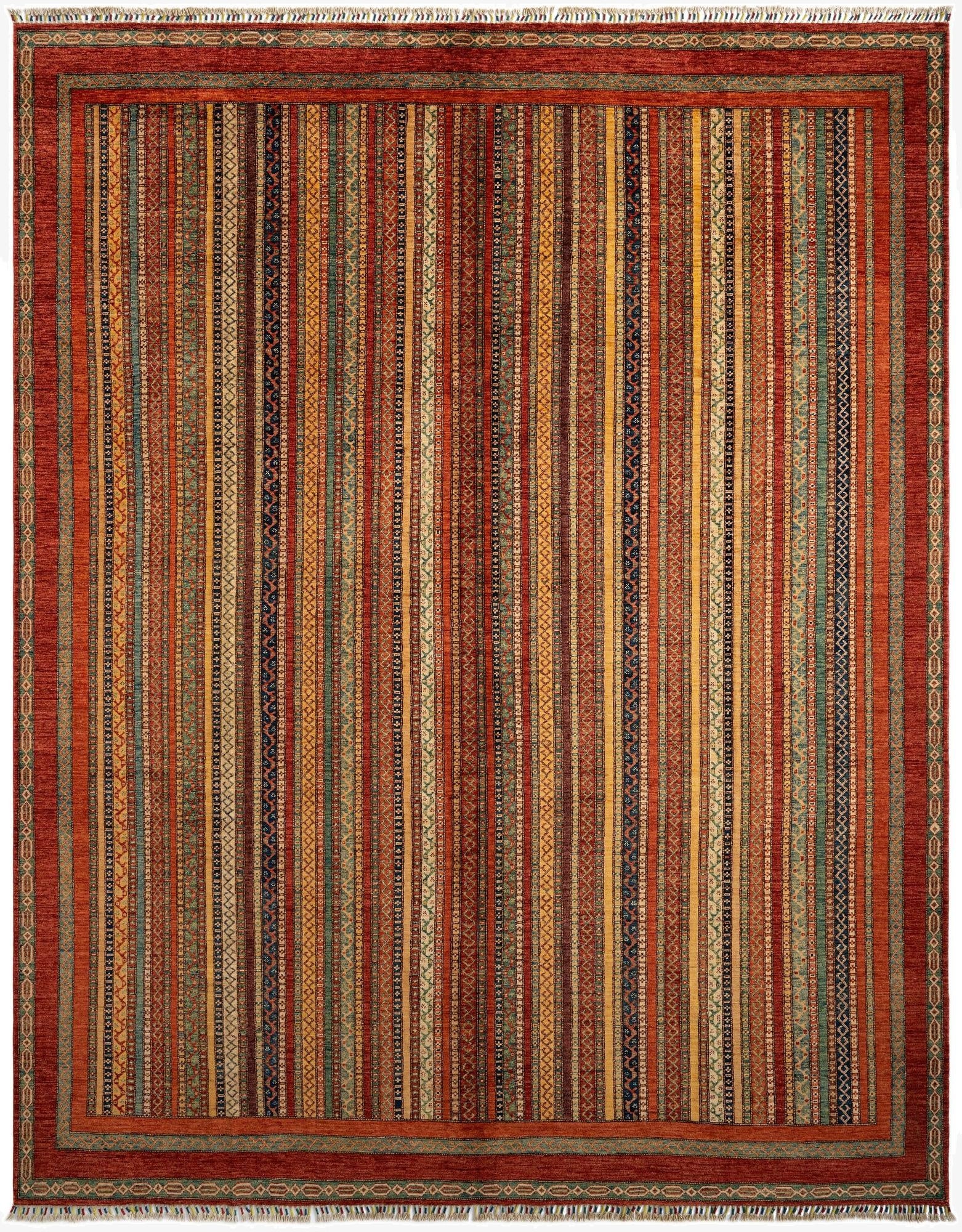 9' 11 x 12' 6 Torkman Wool Rug